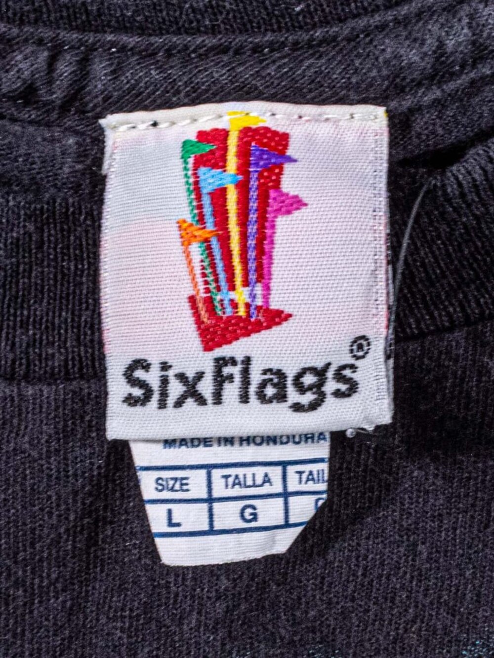 Six Flags Kingda Ka Freakin T-Shirt Large Y2K Great Adventure Coaster VTG - Picture 6 of 9